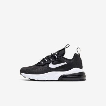 Nike Air Max 270 RT - Fiatalabb Gyerek Utcai Cipő - Fekete/Fekete/Fehér